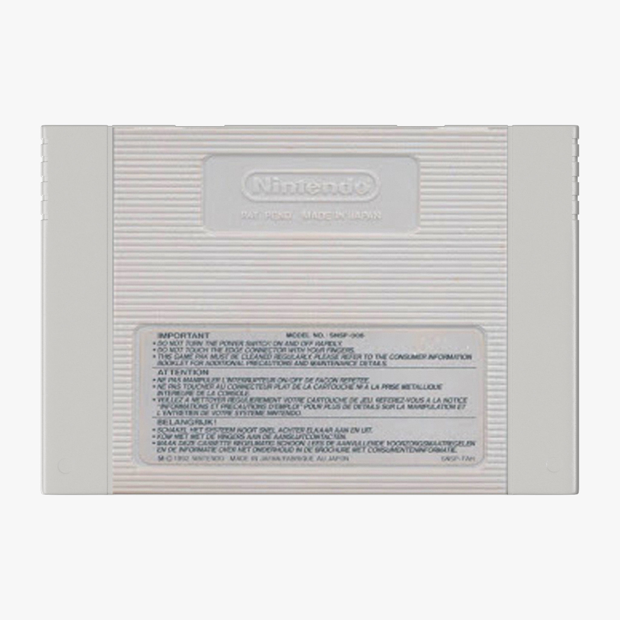 Super Nintendo 3D model_21