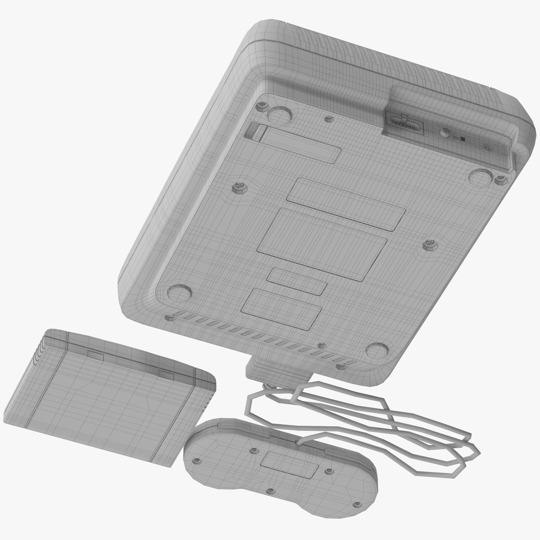Super Nintendo 3D model_26