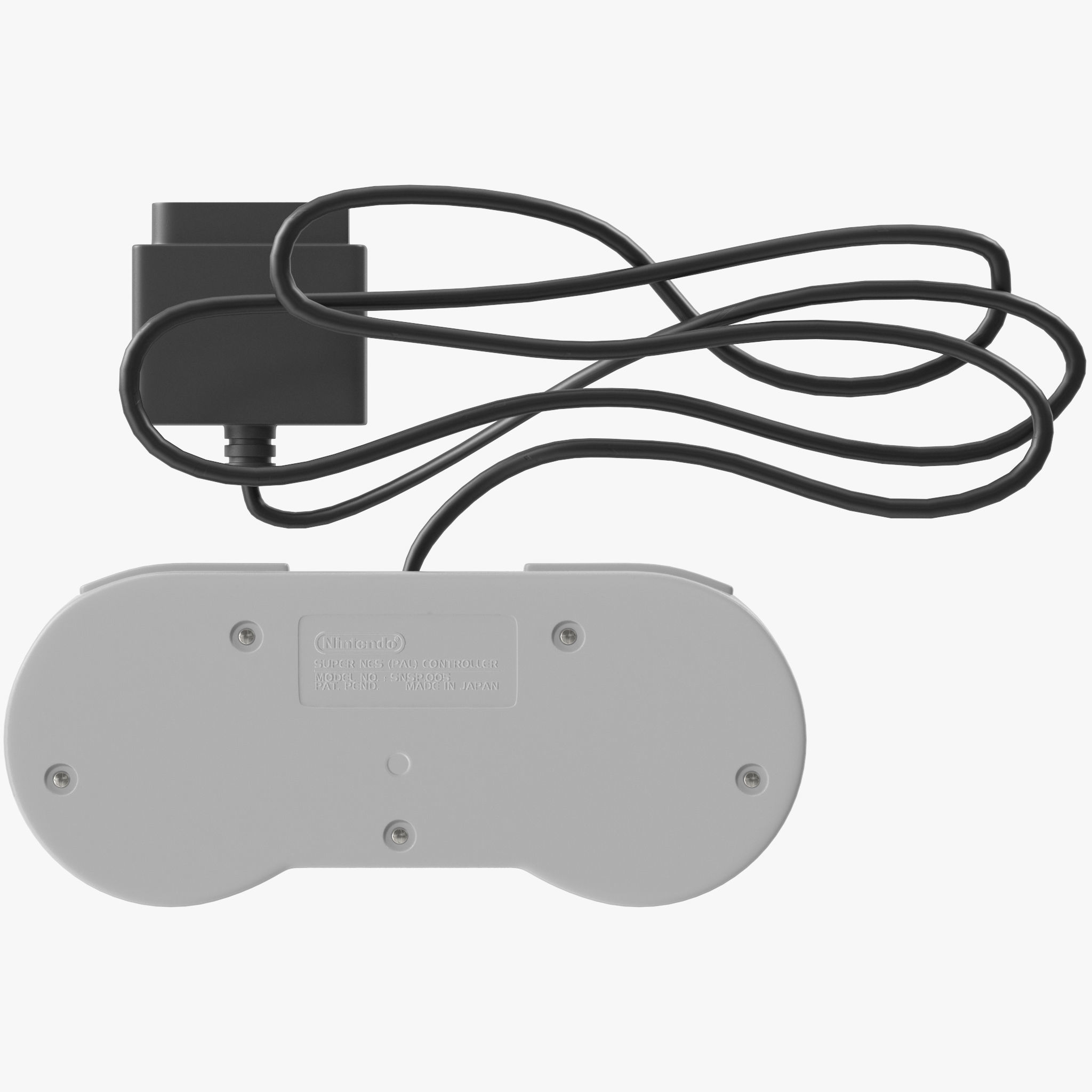 Super Nintendo 3D model_13