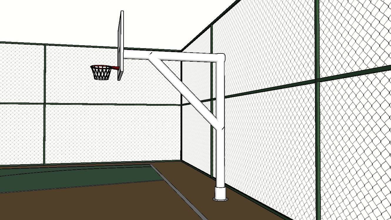 BASKETBALL COURT Low-poly 3D model_35