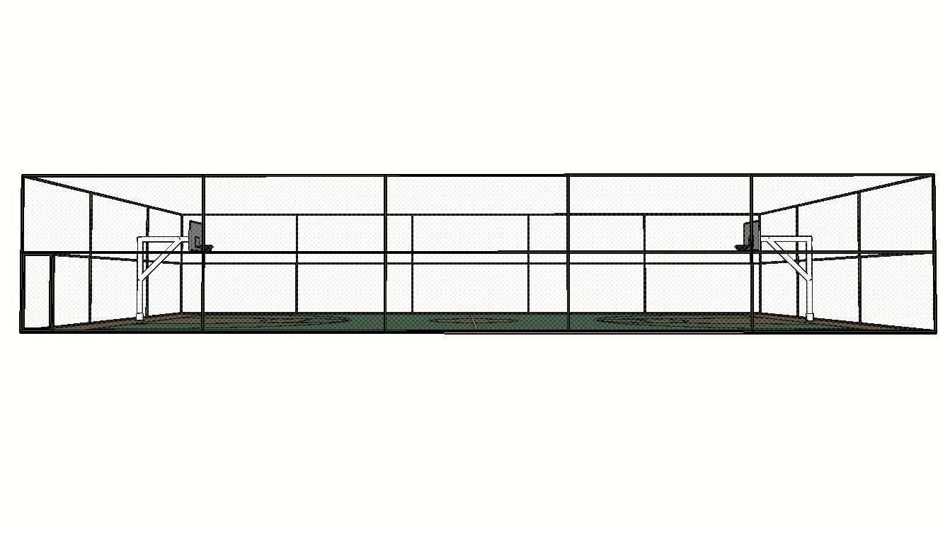 BASKETBALL COURT Low-poly 3D model_29