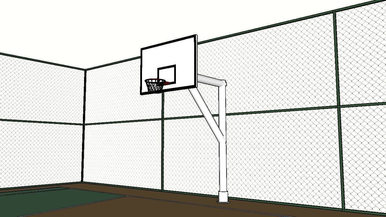 BASKETBALL COURT Low-poly 3D model_36