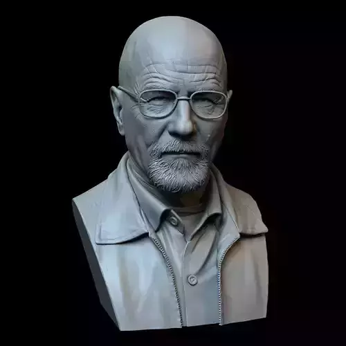 Walter White aka Heisenberg from Breaking Bad 3D print model
