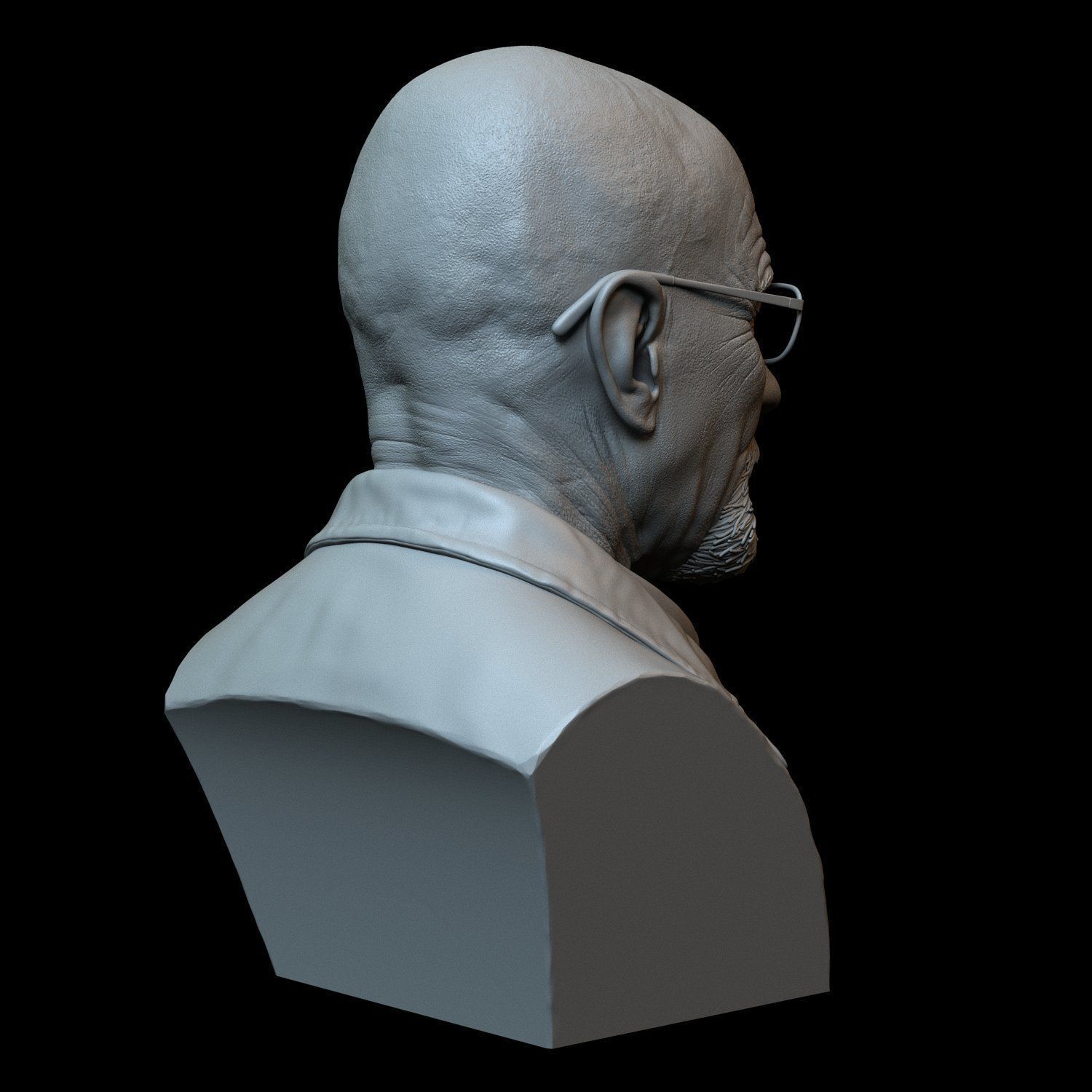 Walter White aka Heisenberg from Breaking Bad 3D print model_9