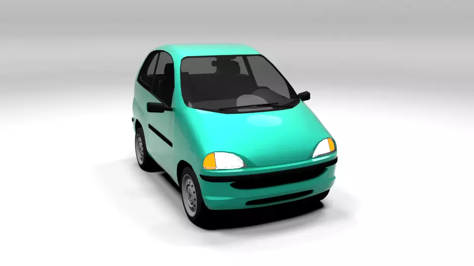 LIGIER NOVA LOWPOLY Low-poly 3D model_0