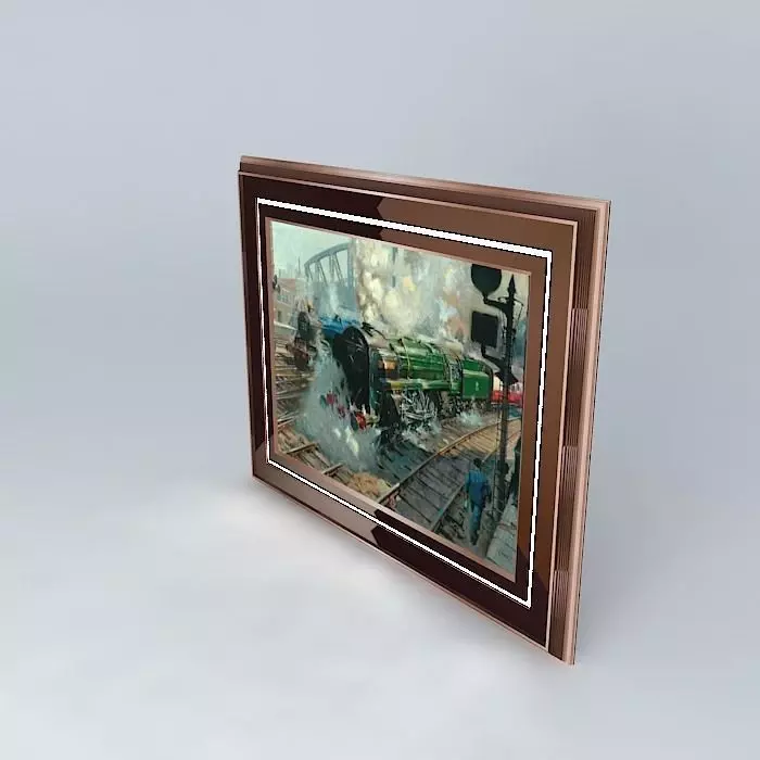 Painting FULL STEAM Free 3D model_0