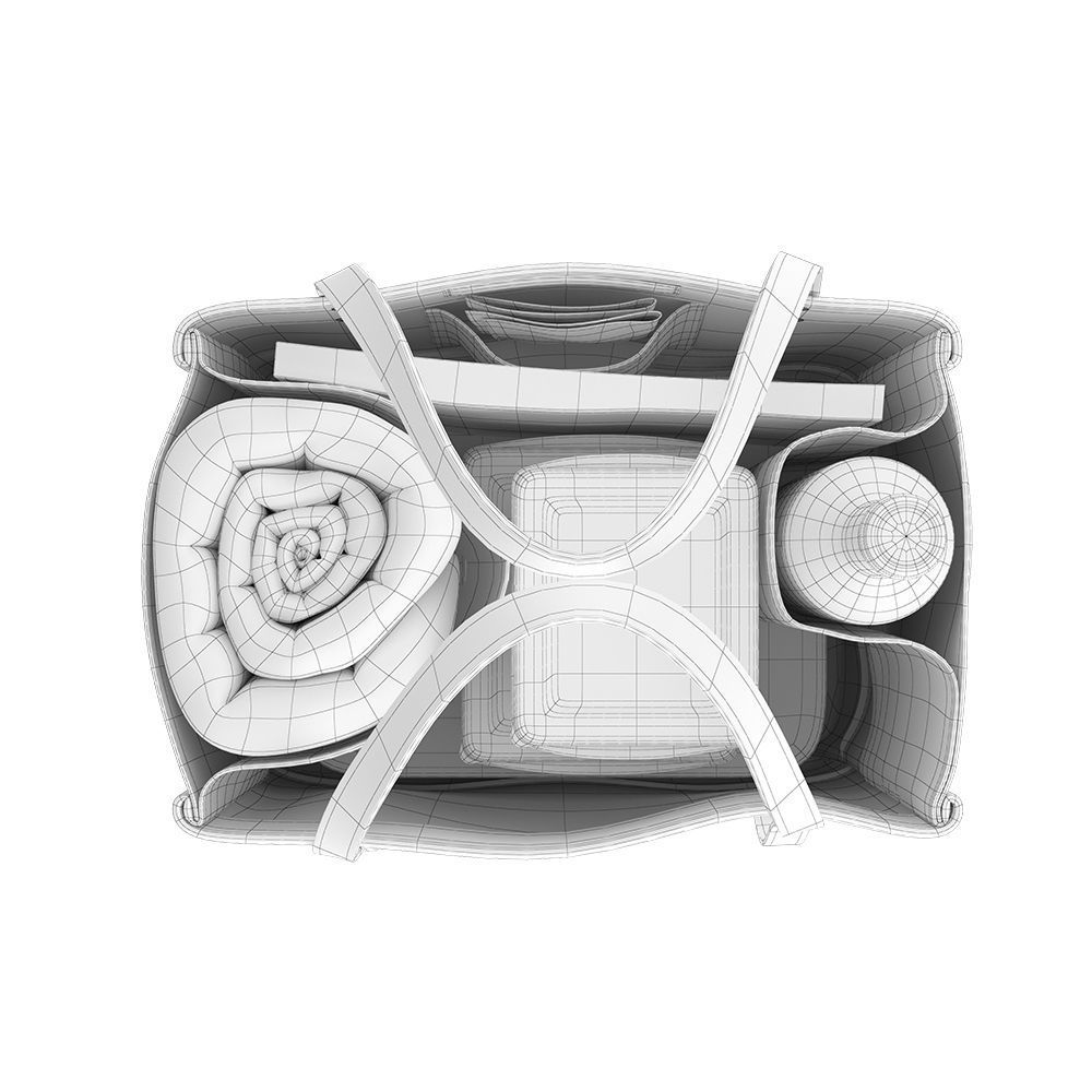 Picnic Bag 3D model_8