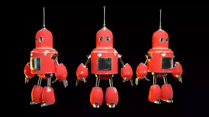 Cartoon Character Robot