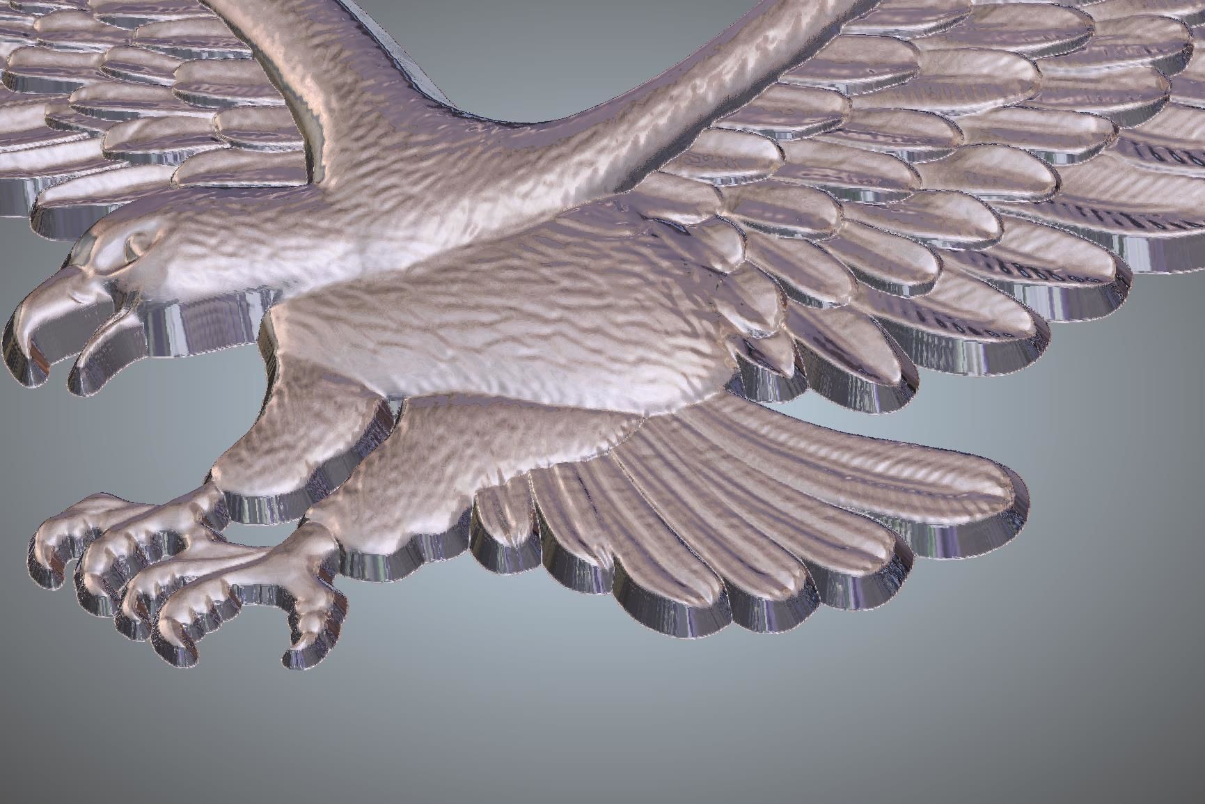 Eagle Model 3D print model_2