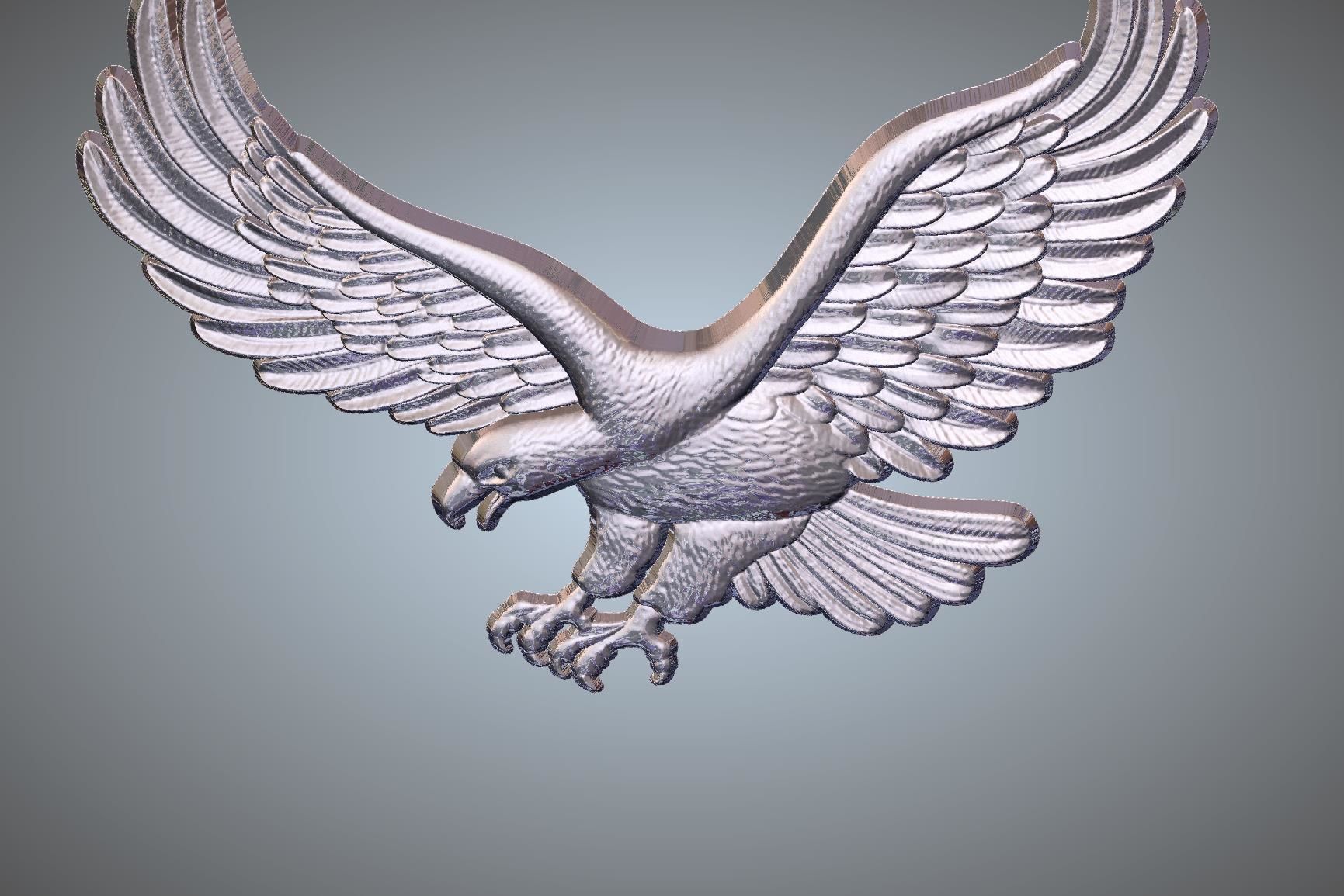 Eagle Model 3D print model_3