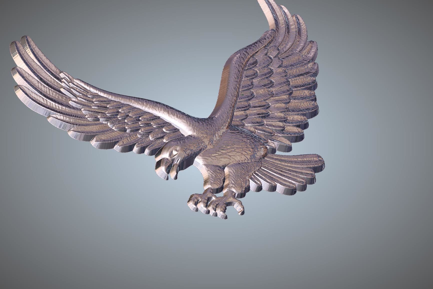 Eagle Model 3D print model_4