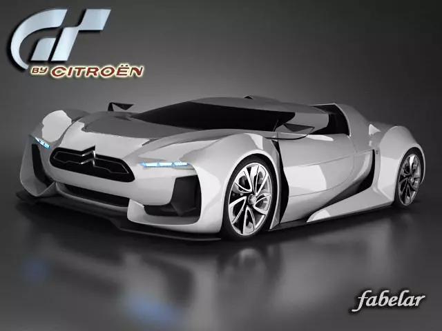 Citroen GT 3D model_0