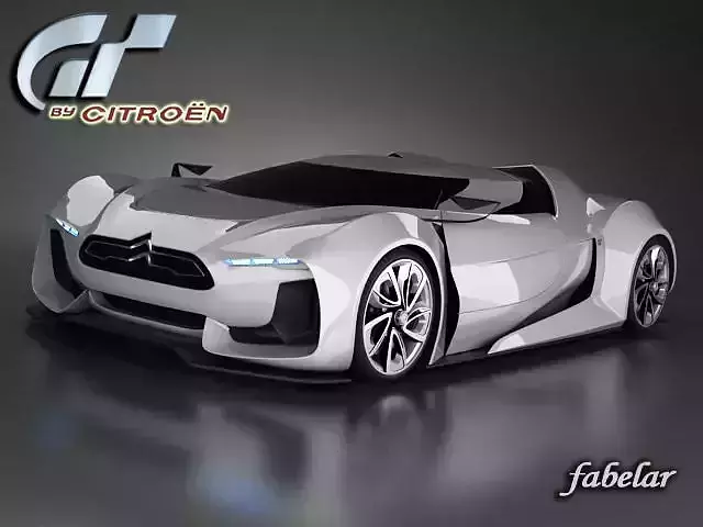 Citroen GT 3D model