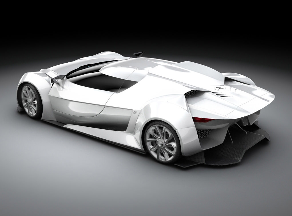 Citroen GT 3D model_4