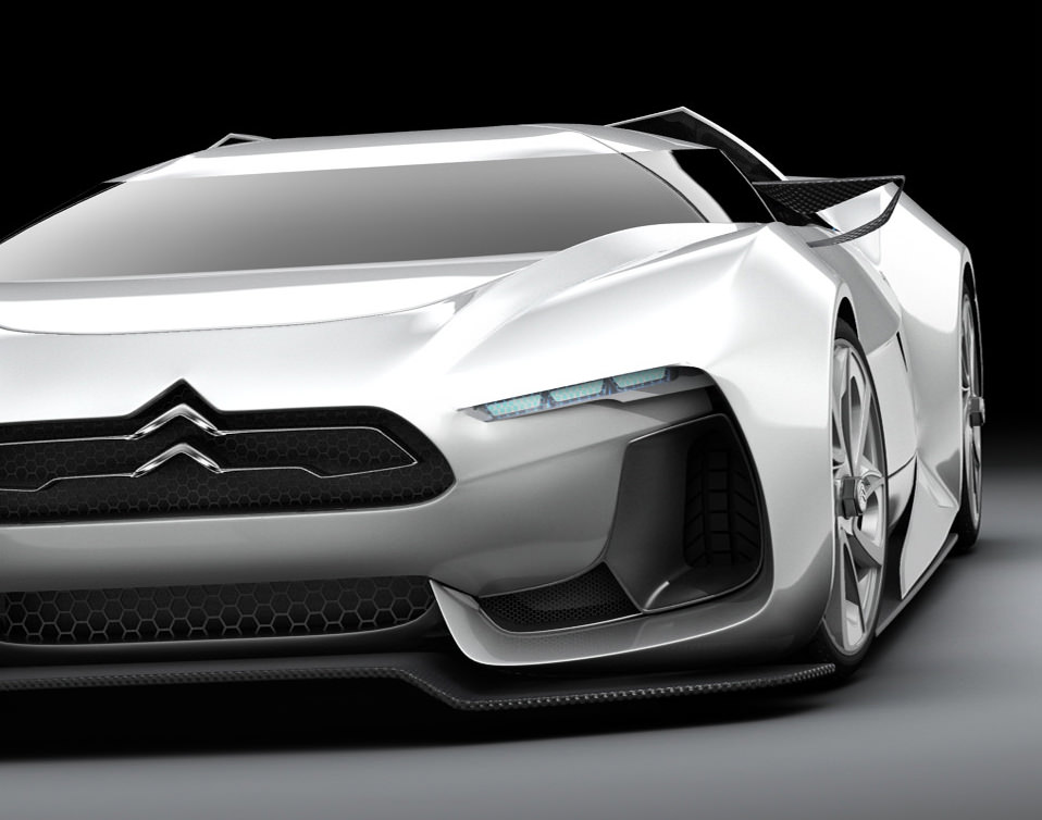 Citroen GT 3D model_5