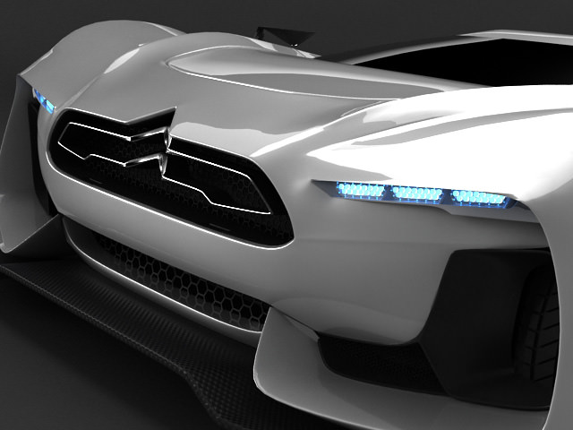 Citroen GT 3D model_14