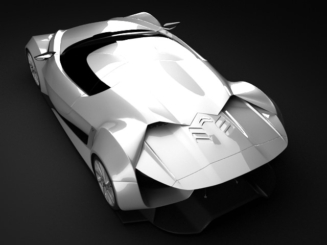 Citroen GT 3D model_15