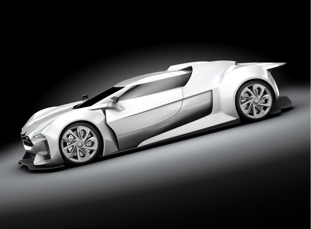 Citroen GT 3D model_10