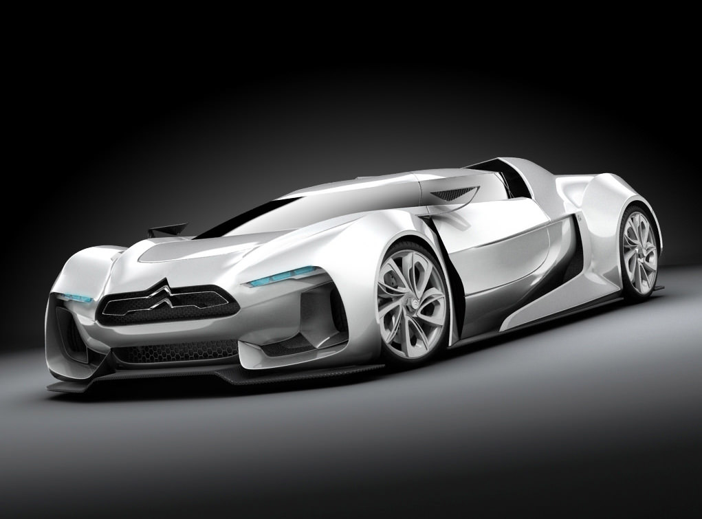 Citroen GT 3D model_1