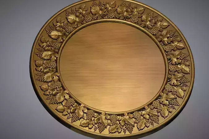Round Frame 3D print model
