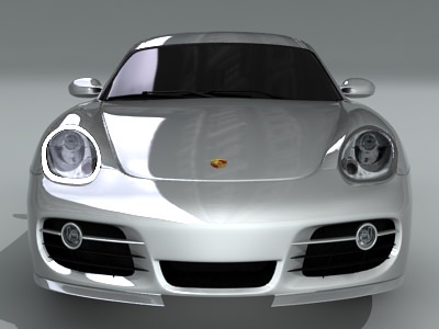 Porsche Cayman S 3D model_4