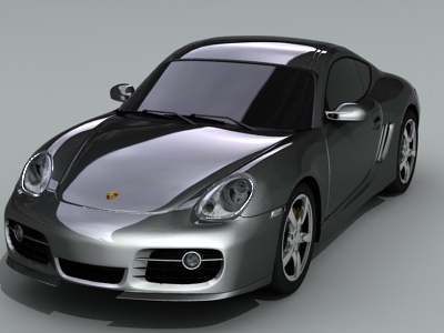 Porsche Cayman S 3D model_8