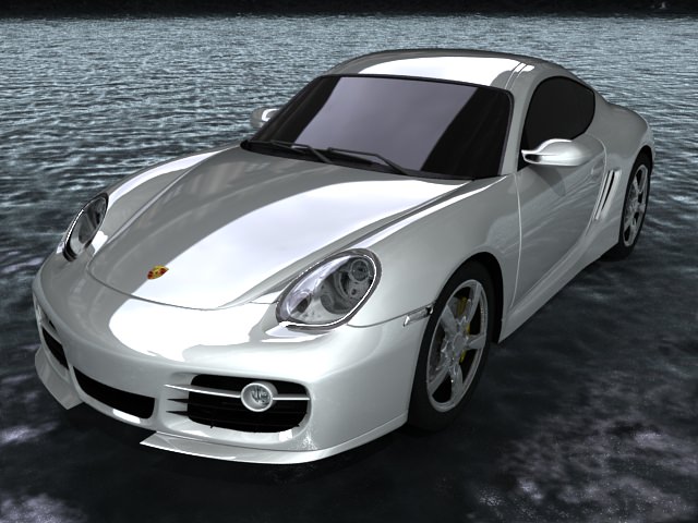 Porsche Cayman S 3D model_10