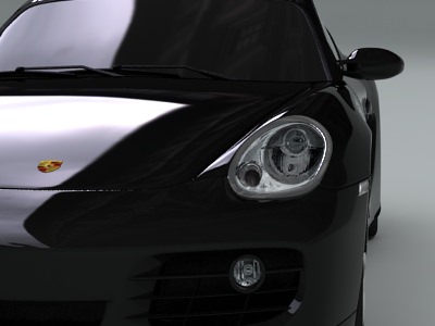 Porsche Cayman S 3D model_3