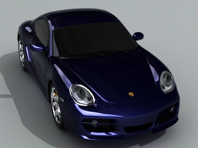 Porsche Cayman S 3D model_6