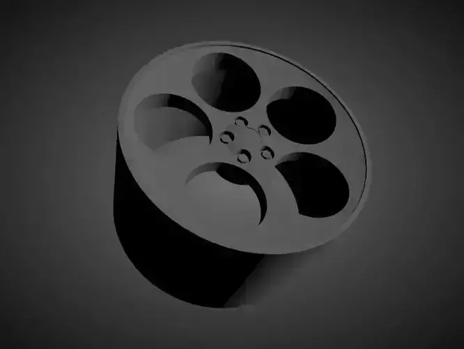 Vossen LC-103 scalable and printable rim 3D print model