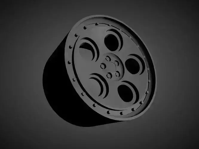 Rotiform DIA scalable and Printable rim  3D print model