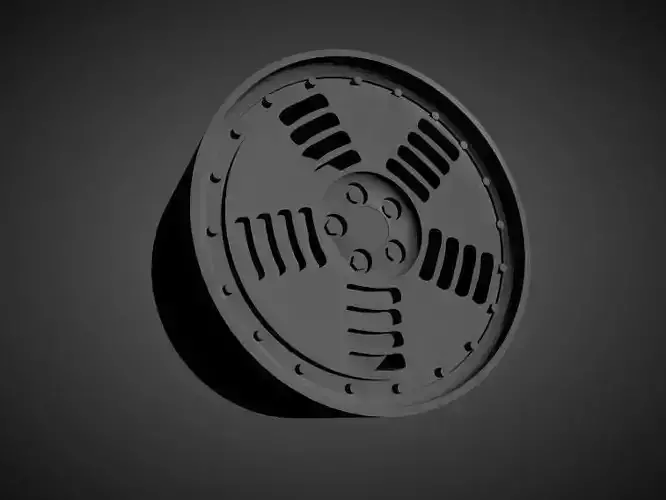 Rotiform BM1 scalable and Printable rim  3D print model