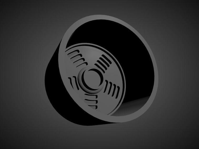 Rotiform BM1 scalable and Printable rim  3D print model_1