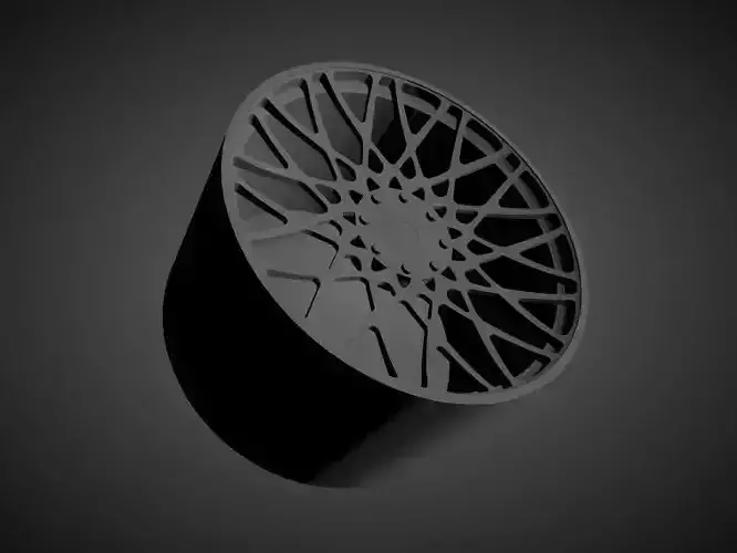JNC 039 scalable and Printable rim  3D print model
