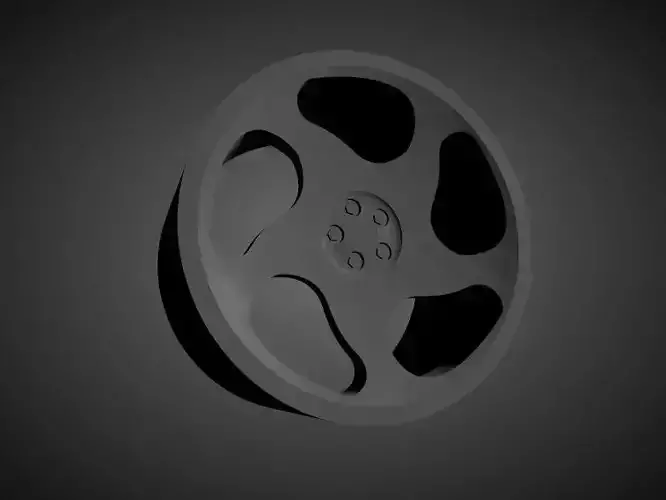 JNC 036 scalable and Printable rim  3D print model