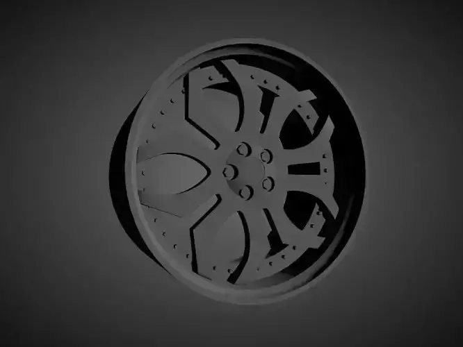 Forgiato Tello scalable and Printable rim 