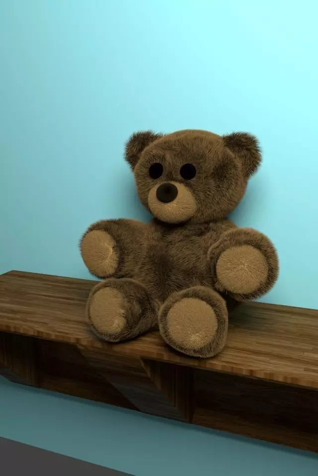Teddy bear Free 3D model