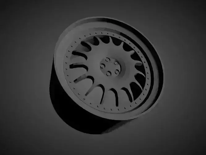 Fifteen52 Stage RSR scalable and Printable rim  3D print model