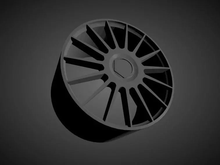 Fifteen52 Podium scalable and Printable rim  3D print model_0