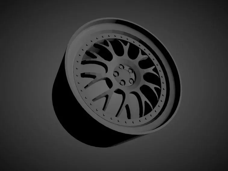 Fifteen52 Holshot RSR scalable and Printable rim  3D print model_0