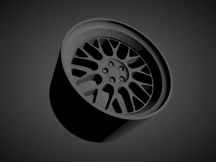 Fifteen52 Holshot scalable and Printable rim  3D print model_0