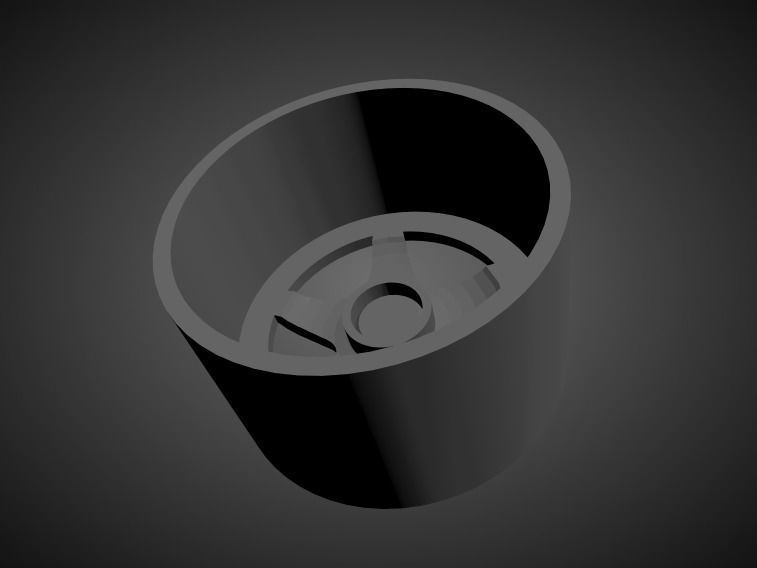 Fifteen52 Chicane RSR scalable and Printable rim  3D print model_1