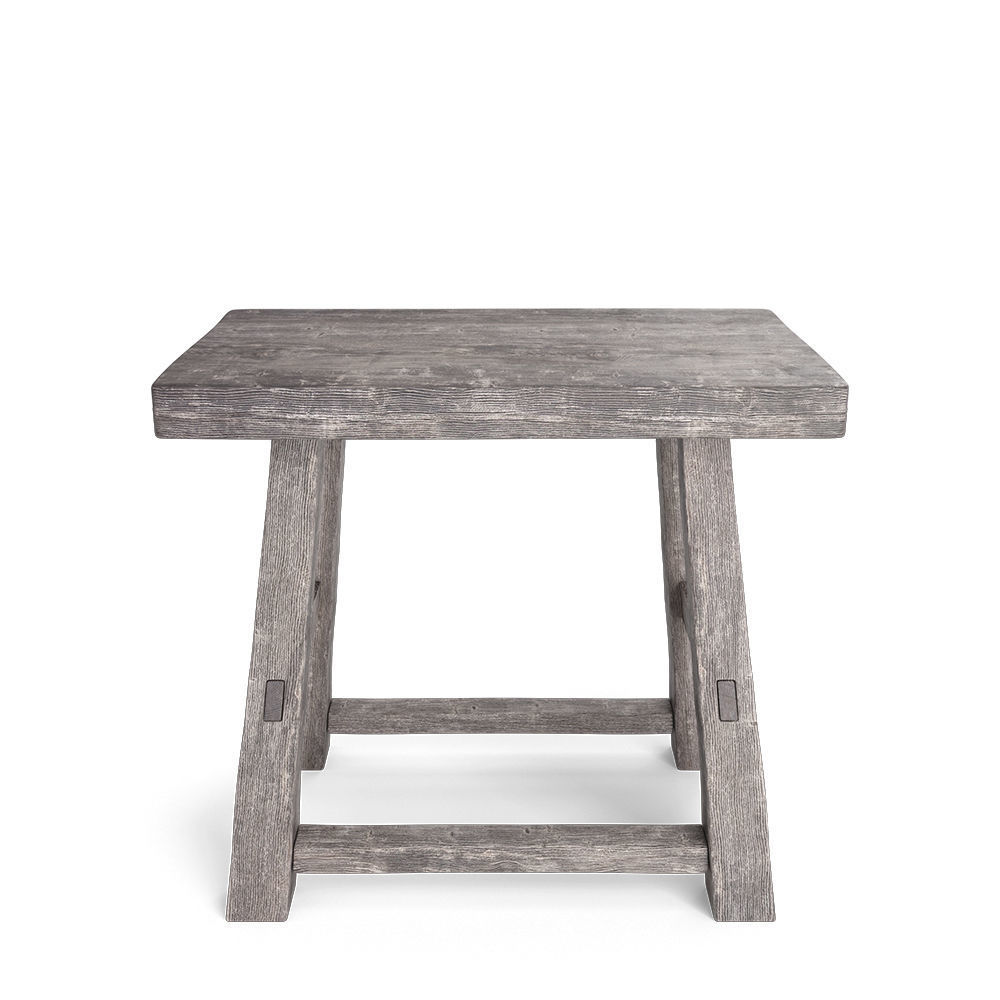 Rustic Stool 3D model_1