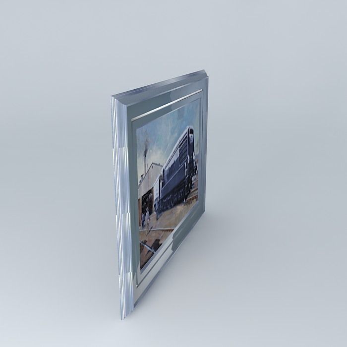 Mock painting GT 3 Free 3D model_1