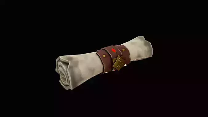 Stylized Scroll - Tutorial Included