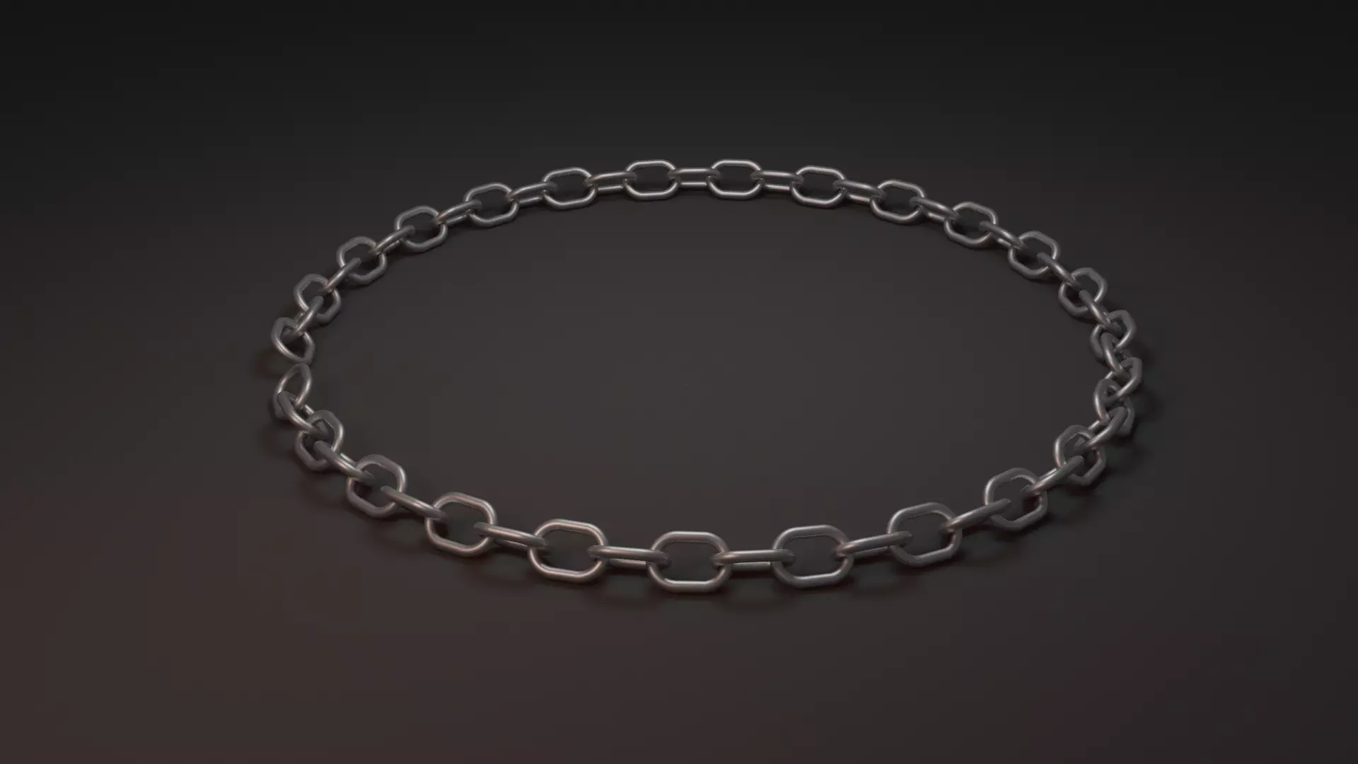 Chain Model Free low-poly 3D model_0