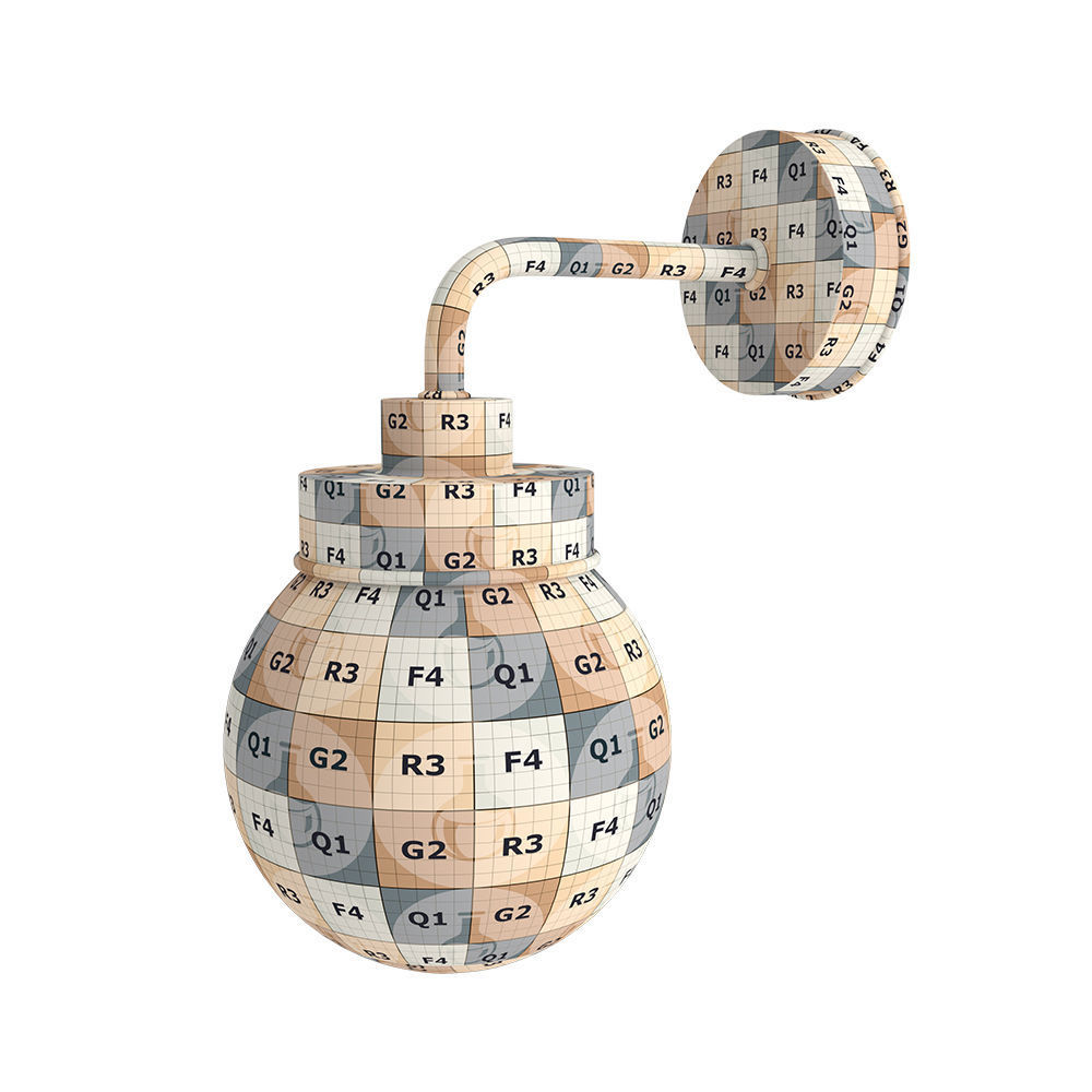 IKEA Frihult Wall Lamp 3D model_3