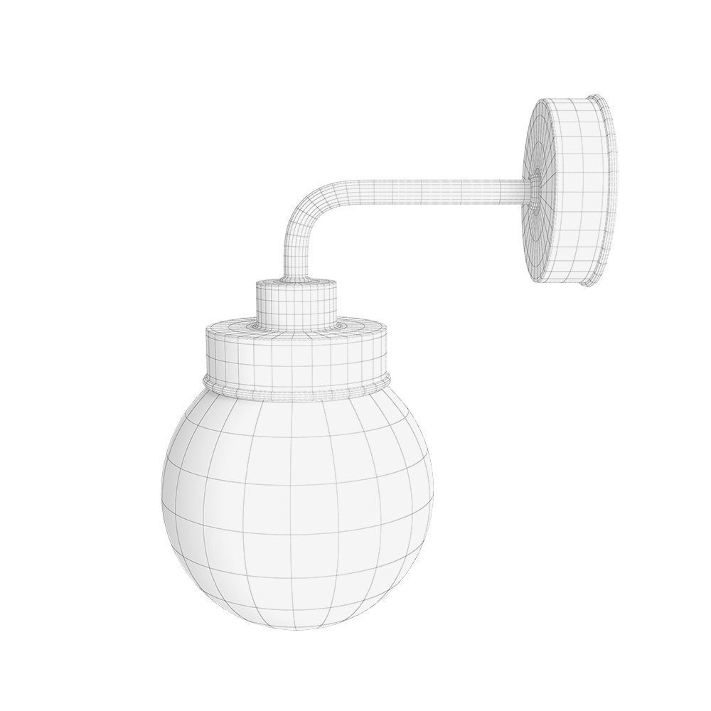 IKEA Frihult Wall Lamp 3D model_5