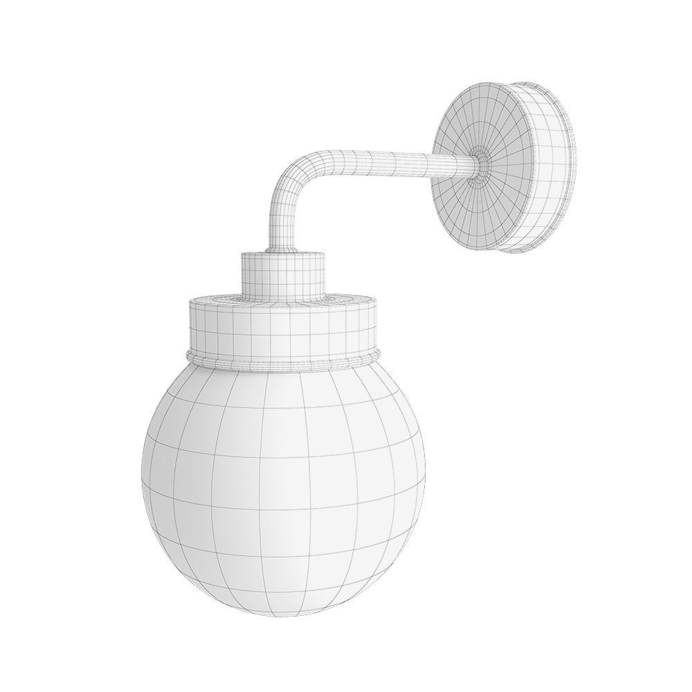 IKEA Frihult Wall Lamp 3D model_4