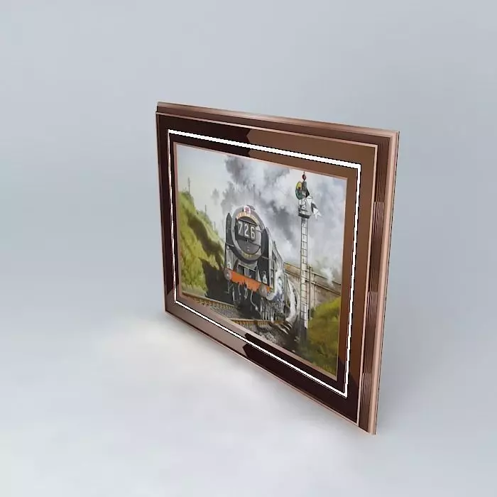 Painting 726 Free 3D model_0